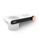 Полка с держателем для фена клеящаяся MBM HOME BP-33 WHITE/BLACK бело-черная - изображение 11
