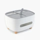 Органайзер универсальный MBM HOME FH-19 WHITE/GRAY бело-серый - изображение 4