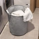 Кошик для зберігання текстильний MBM HOME TH-01 GRAY сірий - зображення 3