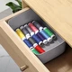 Ящик для зберігання MBM HOME FH-10 XS GRAY пластиковий сірий - зображення 2
