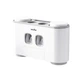 Диспенсер для зубной пасты со стаканами клеящийся MBM HOME BP-25 WHITE/GRAY серый - изображение 11