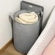 Кошик для зберігання текстильний MBM HOME TH-01 GRAY сірий - зображення 7
