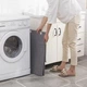 Ящик для зберігання текстильний з кришкою MBM HOME TH-02 GRAY сірий - зображення 3