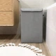Ящик для зберігання текстильний з кришкою MBM HOME TH-02 GRAY сірий - зображення 7
