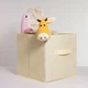 Ящик для хранения текстильный MBM HOME TH-08 BEIGE бежевый - изображение 4