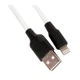 USB Hoco X21 Plus Silicone Lightning 2m - зображення 1