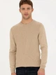 Джемпер мужской Pierre Cardin G021SZ0TK-000-1793233(Bej) L Бежевый (8683856770932) - изображение 5