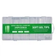 Гелевые типсы прозрачные Soft Gel Tips Green 240 шт - изображение 1