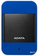 Жорсткий диск ADATA Durable HD700 2TB AHD700-2TU31-CBL 2.5 USB 3.1 External Blue - зображення 1