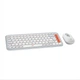 Комплект бездротовий (клавіатура, миша) Logitech Pop Icon Combo Off White (920-013141) Білий 26065 - изображение 2