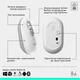 Комплект бездротовий (клавіатура, миша) Logitech Pop Icon Combo Off White (920-013141) Білий 26065 - изображение 6
