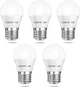 Набір LED ламп Lepro E27 G45 (5 шт.) — 2.5W 250Lm 2700K Теплий білий - зображення 1