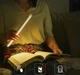 LED світильник акумуляторний 50 см з датчиком руху бездротовий USB, тепле світло - изображение 5