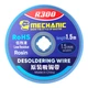 Обплетення для зняття припою Mechanic R300 / довжина 1.5 м / ширина 1.5 мм - зображення 1