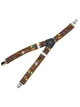Подтяжки детские Weatro Коричневые det-pd-044 - изображение 2