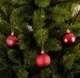 Ялинкові пластикові кулі Mica Decorations 27 шт 8 см вишневі (598010) - зображення 2