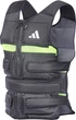 Жилет с регулируемым весом Adidas Performance Adjustable Weight Vest ADWT-12637-NL 10 кг Черно-зеленый (885652018647) - изображение 1