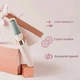 Електрична пилка для ніг Flawless Pedi пемза для педикюру з двома насадками USB зарядка - изображение 8