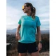Футболка женская с надписью Compressport Training SS Logo Tshirt Wmn Shell blue M (100028859) - изображение 3