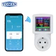 Розумне реле в розетку TOMZN TOVPD1-SKW WIFI 16A енергометр із захистом побутових приладів - зображення 1
