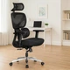 Крісло Mealux D1 Duo Air Fabric Black (арт. HF-D1 Duo F/B) - зображення 2