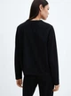Свитшот женский Mango Pique 57096711-99 S Черный (8445922656133) - изображение 7