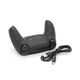 Геймпад Brazzers BR-KCLPS5 бездротовий для PS5 DUAL Sense Wireless Controller, Black, 3.7V, 1000mAh, Box - изображение 5
