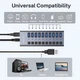 USB hub Acasis P-10 (Сірий) - зображення 7