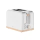 Сетевой тостер кухонный на 2 слота ARDESTO Wood Modern T-F420WWD с 7 степенями обжарки и функциями подогрева и размораживания 800-930 Вт из металла и пластика Белый - изображение 11