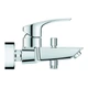 Смеситель для ванны однорычажный хром Grohe Eurosmart New (33300003) - изображение 4