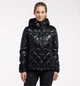 Жіночий зимовий мікропуховик Haglofs Roc Mimic Hood теплий чорного кольору розмір XS - изображение 2