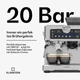 Кофемашина Klarstein GrandPresso Touch кофеварка-эспрессо с кофемолкой 20 бар 1350 Вт - изображение 2