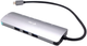 Stacja dokująca i-tec USB-C Metal Nano Docking Station Silver (C31NANOLANPD100) - obraz 2