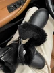 Жіночі угг Міні Шкіра зі Змійкою UGG Mini Short ZIP Black Leather - зображення 10