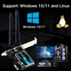 Геймерская трехдиапазонная Сетевая карта WiFi+Bluetooth 5.3 PCI-E Fenvi FV-AX5400 2.4G/5G/6Ghz 5374 Mbps + 2 Антенны (18842) - изображение 8