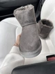 Жіночі угг Міні Замш Сірі Змійка UGG Classic Mini Grey Suide Zipper (39, сірий) - зображення 6