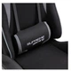 Компьютерное кресло PlayMaker Supreme Gaming 94559 чёрно-серое ткань, 138×68×49 см, 120 кг - изображение 6