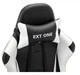 Крісло геймерське Extreme Series EXT ONE WHIRE чорно-біле екошкіра, 133×63×49 см, 120 кг - зображення 6