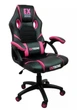 Геймерське крісло SERIES EX Pink чорно-рожеве екошкіра + мембранна тканина, 117×65×49 см, 120 кг - зображення 5
