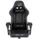 Игровое кресло Infini Five чёрное ткань + металл, 126×67×44 см, 120 кг - изображение 3