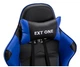 Игровое кресло Madrex EXT ONE BLUE чёрно-синее экокожа, 133×63×49 см, 120 кг - изображение 5