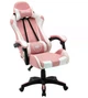 Игровое кресло Extreme Series EXT ONE PINK чёрно-розовое экокожа, 133×63×49 см, 120 кг - изображение 4