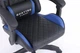 Компьютерное кресло CARBON Quattro Gaming чёрно-синее экокожа + металл, 123×63×50 см, 120 кг - изображение 6