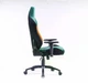 Компьютерное кресло Ergo System G20 зелёно-жёлтое ткань, 138×68×49 см, 120 кг - изображение 4