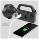 Ліхтар Quantum Tracker 3W LED+COB з функцією Power Bank (QM-FL1063) (16060) - зображення 4