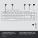 Комплект Logitech MK295 Silent UA Off-White (920-009824) (16553) - изображение 6