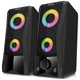 Акустическая система REAL-EL S-107 USB Black (EL121100017) (17085) - изображение 1