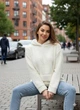 Худи женское зимнее SOLINNA Н-006 Белый, 46-48 - изображение 2