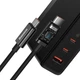 Зарядное устройство СЗУ Baseus GaN5 Pro Fast Charger QC4.0+PD3.1 140W USB+2Type-C 5A Black (CCGAN140CE) - изображение 5