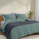 Плед покрывало COSAS Stormy Waffle Weave 75x95 см Антрацит - изображение 3